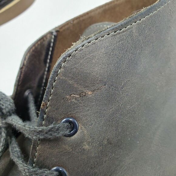Clarks Chukka Ankle Boots Leather Two Eyelet Classic US 10.5 M - Picture 9 of 12